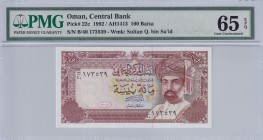 Oman, 100 Baisa, 1992, UNC, p22c
PMG 65 EPQ
Estimate: USD 25-50
