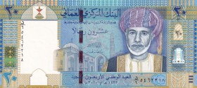 Oman, 20 Rials, 2010, UNC, p46
Commemorative banknote
Estimate: USD 100-200