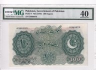 Pakistan, 100 Rupees, 1948, XF, p7
PMG 40
Estimate: USD 600-1200