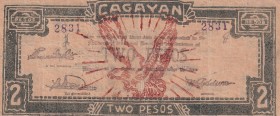Philippines, 2 Pesos, 1942, FINE(+), pS190
Estimate: USD 10-20