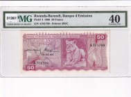 Rwanda-Burundi, 50 Francs, 1960, XF, p4
PMG 40
Estimate: USD 500-1000