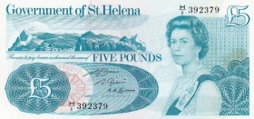Saint Helena, 5 Pounds, 1981, UNC, p7b
Queen Elizabeth II. Potrait
Estimate: USD 20-40