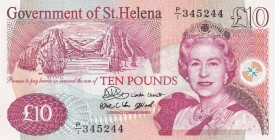Saint Helena, 10 Pounds, 2004, UNC, p12a
Queen Elizabeth II. Potrait
Estimate: USD 30-60
