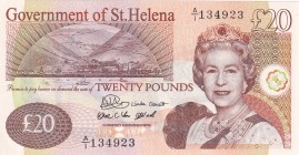 Saint Helena, 20 Pounds, 2004, UNC, p13a
Queen Elizabeth II. Potrait
Estimate: USD 50-100