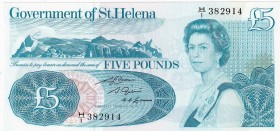 Saint Helena, 5 Pounds, 1981, UNC, p7b
Queen Elizabeth II. Potrait
Estimate: USD 25-50