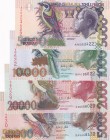 Saint Thomas & Prince, 5.000-10.000-20.000-50.000 Dobras, 2013, UNC, p65; p66; p67; p68, (Total 4 banknotes)
Estimate: USD 15-30