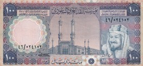 Saudi Arabia, 100 Rials, 1976, XF, p20
Estimate: USD 40-80