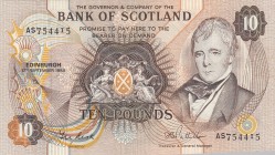 Scotland, 10 Pounds, 1984, AUNC, p113c
Estimate: USD 25-50