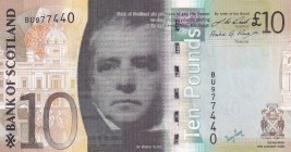 Scotland, 10 Pounds, 2009, UNC, p125b
Estimate: USD 40-80
