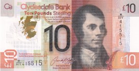 Scotland, 10 Pounds, 2017, UNC, p229Q
Polymer plastics banknote
Estimate: USD 20-40