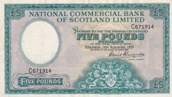 Scotland, 5 Pounds, 1959, XF, p266
Estimate: USD 50-100