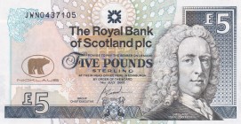 Scotland, 5 Pound, 2005, UNC, p365
Hatıra banknote, Nicklaus
Estimate: USD 20-40