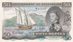 Seychelles, 50 Rupees, 1972, XF(+), p17d
Estimate: USD 750-1500