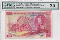Seychelles, 100 Rupees, 1973, VF, p18d
PMG 25
Estimate: USD 1.000-2.000
