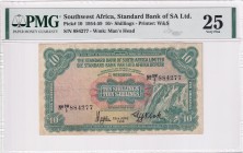 South Africa, 10 Shilings, 1954-1959, VF, p10
PMG 25
Estimate: USD 350-600
