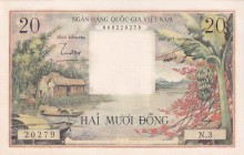 South Viet Nam, 20 Dông, 1956, UNC, p4a
Estimate: USD 75-150