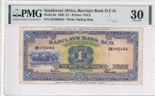Southwest Africa, 1 Pound, 1958, VF, p 5b
PMG 30
Estimate: USD 400-800