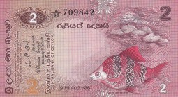 Sri Lanka, 2 Rupees, 1979, UNC, p83a
Bank of Ceylon
Estimate: USD 10-20