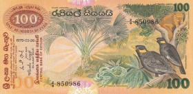 Sri Lanka, 100 Rupees, 1979, XF(+), p88a
Bank of Ceylon
Estimate: USD 75-150