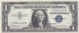 United States of America, 1 Dollar, 1957, UNC, p419b, REPLACEMENT
Estimate: USD 40-80