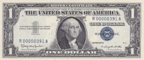 United States of America, 1 Dollar, 1957, UNC, p419b
Low Serial Number
Estimate: USD 20-40