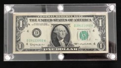United States of America, 1 Dollar, 1963, UNC, p443a, BUNDLE
in special glass protector
Estimate: USD 500-1.000