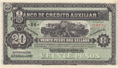 Uruguay, 20 Pesos, 1887, UNC, pS164
Estimate: USD 30-60