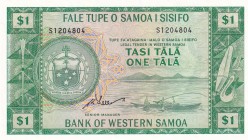 Western Samoa, 1 Tala, 1967, UNC, p16dCS
Estimate: USD 25-50