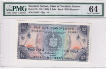 Western Samoa, 2 Tala, 1967, UNC, p17b
PMG 64
Estimate: USD 40-80