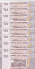 Yemen Arab Republic, 100 Rials, 2018, UNC, p37, (Total 10 consecutive banknotes)
Estimate: USD 15-30