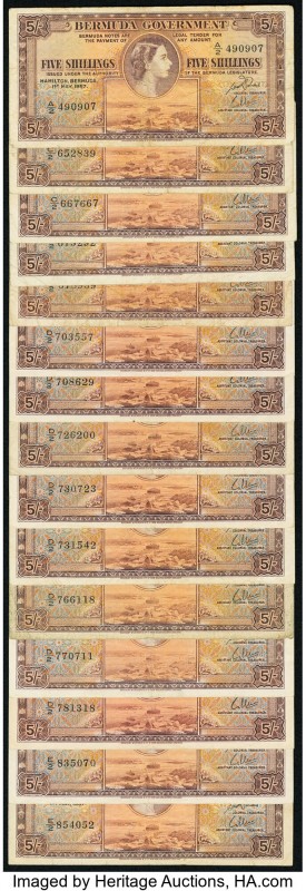 Bermuda Collection of 15 Examples Fine-Very Fine. 

HID09801242017

© 2020 Herit...