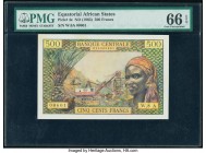 Equatorial African States Banque Centrale des Etats de l'Afrique Equatoriale 500 Francs ND (1963) Pick 4e PMG Gem Uncirculated 66 EPQ. 

HID0980124201...