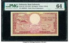 Indonesia Bank Indonesia 50 Rupiah ND (1957) Pick 50 PMG Choice Uncirculated 64. 

HID09801242017

© 2020 Heritage Auctions | All Rights Reserved