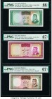 Iran Bank Markazi 20; 50; 100 Rials ND (1962-1965) Pick 73b; 77; 78b PMG Gem Uncirculated 66 EPQ; Superb Gem Unc 67 EPQ (2). 

HID09801242017

© 2020 ...