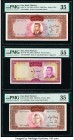 Iran Bank Markazi 100; 1000 (2) Rials ND (1962-1968) Pick 75; 80; 89 PMG Choice Very Fine 35 (2); About Uncirculated 55. 

HID09801242017

© 2020 Heri...