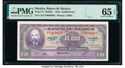 Mexico Banco de Mexico 10,000 Pesos 1978 Pick 72 PMG Gem Uncirculated 65 EPQ. 

HID09801242017

© 2020 Heritage Auctions | All Rights Reserved