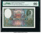 Nepal Government of Nepal 100 Mohru ND (1951) Pick 7 PMG Gem Uncirculated 66 EPQ. Staple holes at issue. 

HID09801242017

© 2020 Heritage Auctions | ...