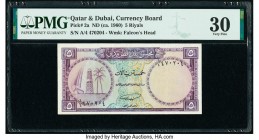 Qatar & Dubai Currency Board 5 Riyals ND (ca. 1960) Pick 2a PMG Very Fine 30. 

HID09801242017

© 2020 Heritage Auctions | All Rights Reserved