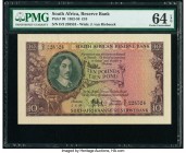 South Africa South African Reserve Bank 10 Pounds 5.3.1953 Pick 98 PMG Choice Uncirculated 64 EPQ. 

HID09801242017

© 2020 Heritage Auctions | All Ri...