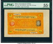 Tibet Government of Tibet 25 Srang ND (1949-55) / 1694-1700 Pick 10a PMG About Uncirculated 55 EPQ. 

HID09801242017

© 2020 Heritage Auctions | All R...