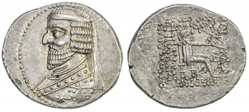 PARTHIAN KINGDOM: Phraates III, 70-57 BC, AR drachm (4.05g), Ekbatana, Sellwood-...