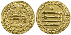 ABBASID: al-Musta 'in, 862-866, AV dinar (4.37g), Madinat al-Salam, AH251, A-233.2, Bernardi-161Jh, choice VF-EF, S. 
Estimate: $280 - $350