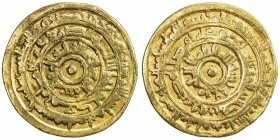 FATIMID: al-Mu 'izz, 953-975, AV dinar (4.06g), Misr, AH362, A-697.1, Nicol-367, month of Jumada al-Akhir in the mint/date formula, Fine.
Estimate: $...