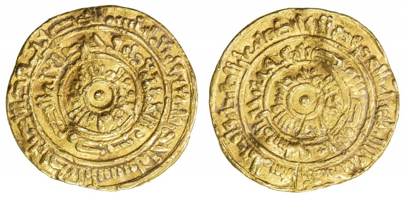 FATIMID: al-Mu 'izz, 953-975, AV dinar (3.90g), Tarabulus, AH441, A-719A, Nicol-...