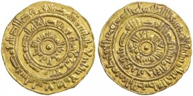 FATIMID: al-Mustansir, 1036-1094, AV dinar (4.19g), Misr, AH444, A-719A, Nicol-2126, bold VF.
Estimate: $260 - $300