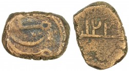 WAHHABI SHARIFS OF MAKKA: Yahya II b. Surur, Emir & Grand Sharif, 1803-1827, AE mahmudi (15.15g), Makka, AH122(2), A-S1160, mint name // date only, mo...