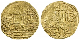OTTOMAN EMPIRE: Süleyman I, 1520-1566, AV sultani (3.55g), Misr, AH926, A-1317, VF.
Estimate: $200 - $220
