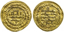 SAMANID: 'Abd al-Malik I, 954-961, AV dinar (3.30g), Amul, AH348, A-1460, VF, R. 
Estimate: $260 - $350