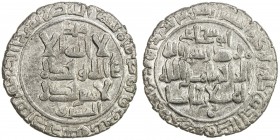 QARAKHANID: Sulayman b. Yusuf, 1031-1056, AR dirham (3.62g), Yarkand, AH430, A-3359, Kochnev—, ruler cited only as abu ishaq arslan khaqan, appears to...