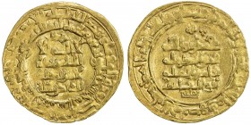 GHAZNAVID: Mahmud, 999-1030, AV dinar (4.22g), Nishapur, AH398, A-1606, EF.
Estimate: $220 - $260